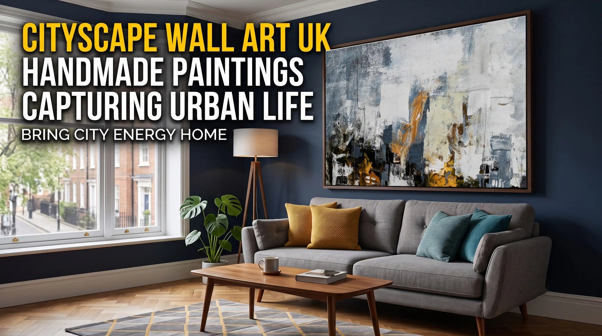 Cityscape Wall Art UK: Handmade Paintings That Capture Urban Life